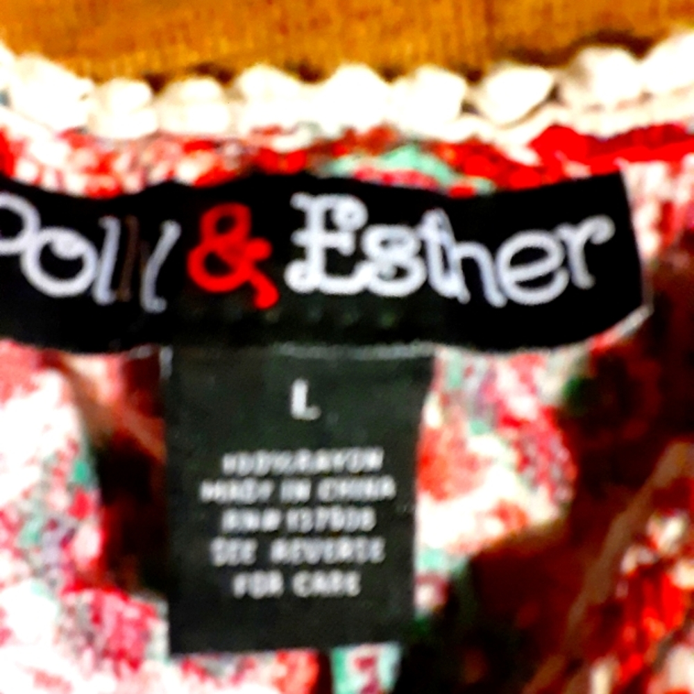 Polly & Esther crop tank